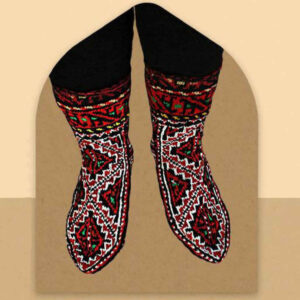 Hand-woven Women’s Socks Model Alborz