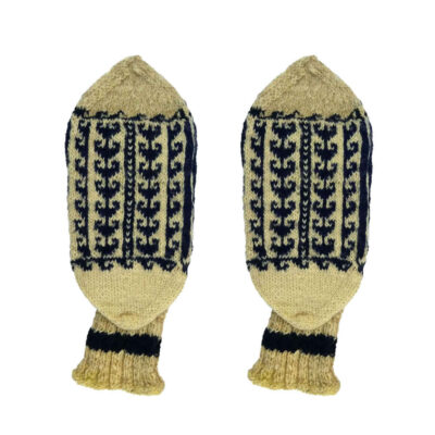Persian Handwoven Wool Socks for Women Knitted Emad