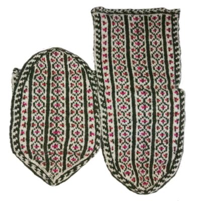 Persian Handwoven Wool Socks for Women Knitted Farhad