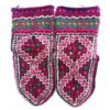Persian Handwoven Wool Socks for Women Knitted Ghali
