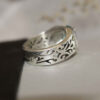 Persian Blue Topaz Silver Ring for Men Vala