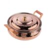 Persian Copper Sauté Pan - Handcrafted with Lid (Arash Model)