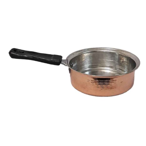 Handcrafted Persian Copper Frying Pan - Aban Design