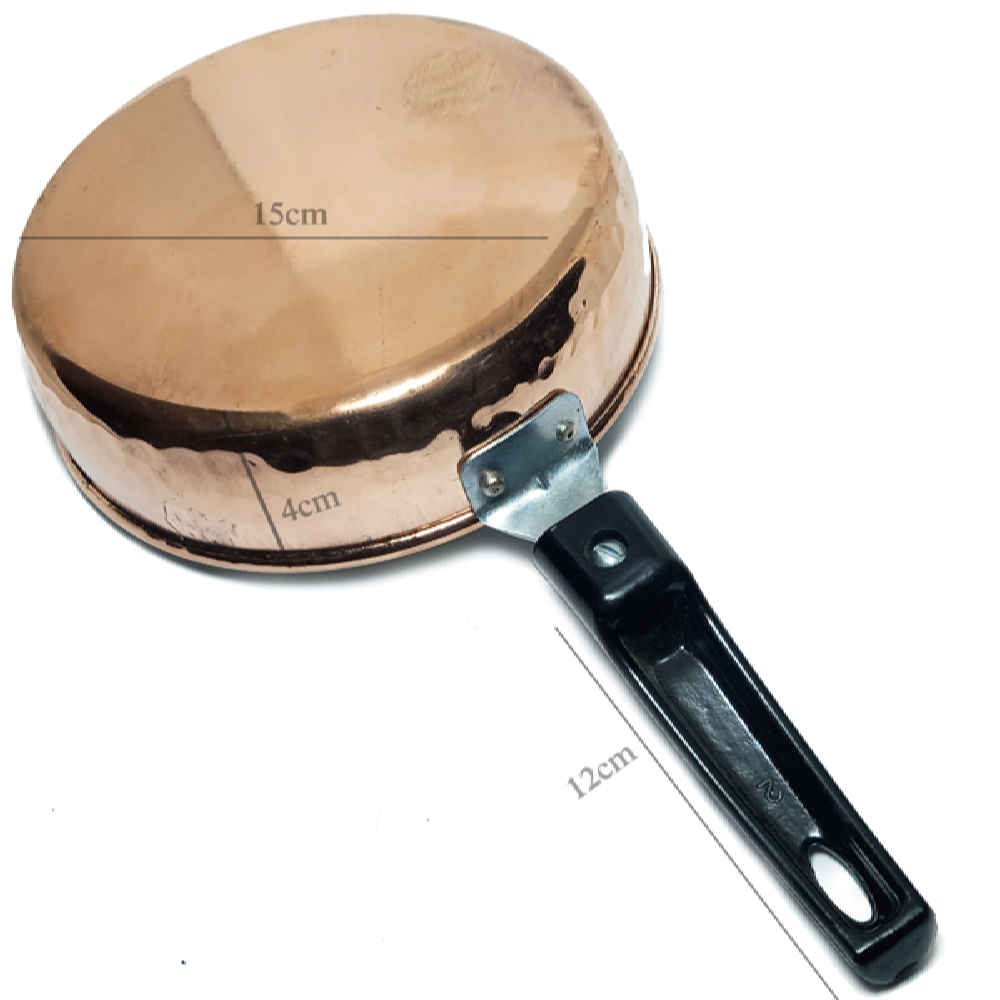 Handcrafted Persian Copper Frying Pan – Abtin Design