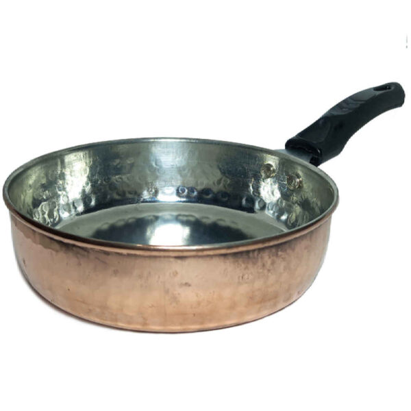 Handcrafted Persian Copper Frying Pan - Abtin Design