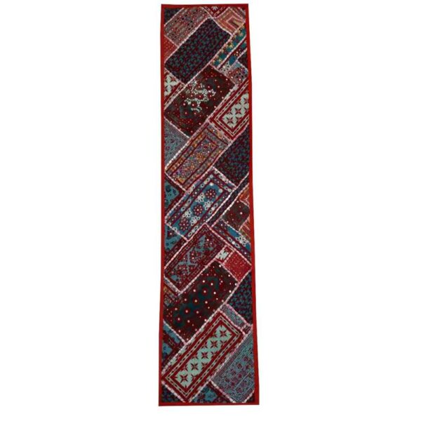 Patchwork Embroidered Table Runner Roodabeh