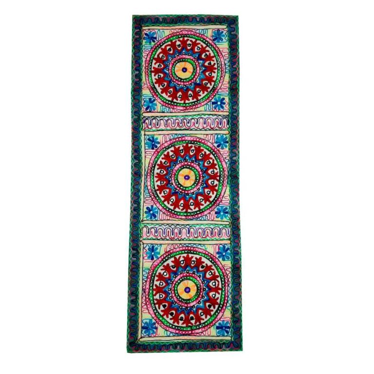 Hand Embroidered Table Runner Model Vala ShopiPersia