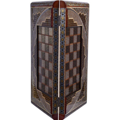 Persian Khatamkari Wood Chess Board Model Royal