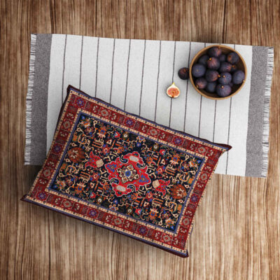 Persian Velvet Pillowcase – Standard Sized Model Farahnaz – Opulent Comfort (x2)