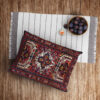 Persian Velvet Pillowcase – Standard Sized Model Hezardastan – Luxurious and Unique (x2)