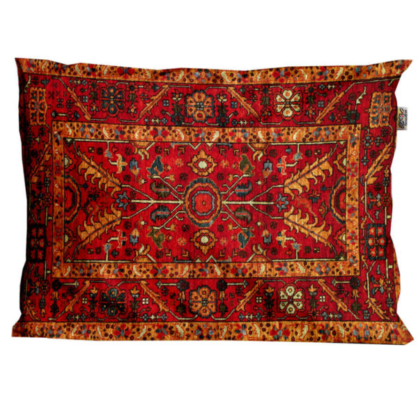 Persian Velvet Pillowcase – Standard Sized Model Panah – Refined Design (x2)