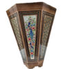 Persian Wooden Waste Basket – Khatamkari Gol Design