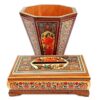 Persian Waste Basket & Tissue Box – Khatamkari Tazhib