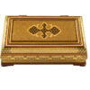 Persian Waste Basket & Tissue Box – Khatamkari Golden