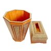 Persian Waste Basket & Tissue Box – Khatamkari Raz