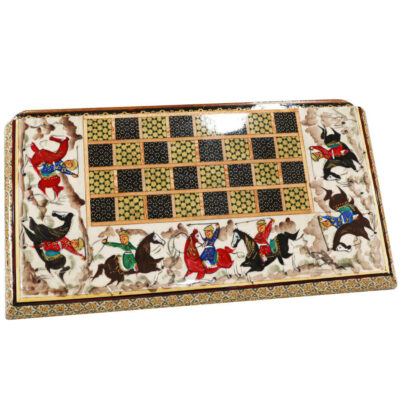 Persian Khatamkari Chess Board Model Hunt