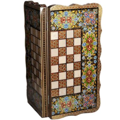 Persian Khatamkari Chess Board Model Laya