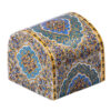 Handcrafted Bone Jewelry Box with Persian-Inspired Majnun Pattern