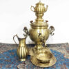 Persian Brass Samovar Decorative Coal Tea Maker 6-Liter