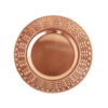 Persian Copper Dinnerware Plate - Model Atrisa