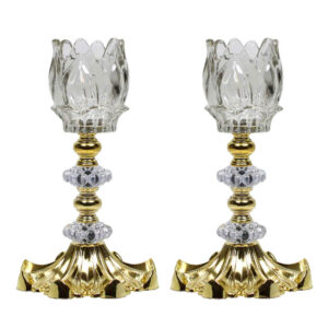 Persian Crystal Candlesticks Model Ananasi