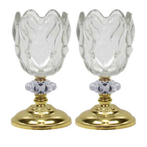 Persian Crystal Candlesticks Model Halazouni