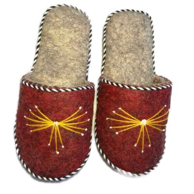 Persian Felt Slippers – Unique Design