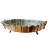 Persian Copper Serving Platter Hammered Ava