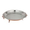 Persian Copper Serving Platter Hammered Raz