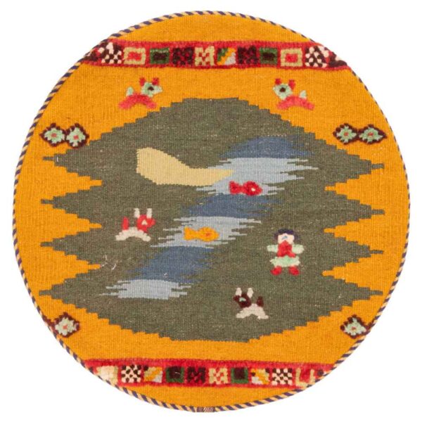 Persian Kilim Cushion Cover - Handwoven Rima Model