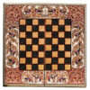 Persian Inlaid Wooden Marquetry Chess Board Model Birds