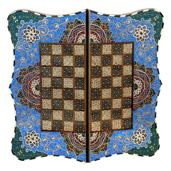 Persian Khatamkari Chess Board Model Donya