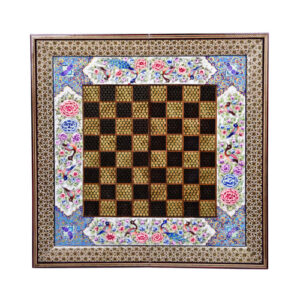 Persian Khatamkari Chess Board Model Jalal