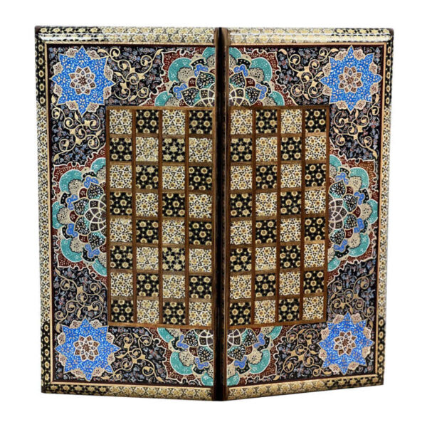 Persian Khatamkari Chess Board Model Karen