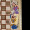Persian Inlaid Wooden Marquetry Chess Board Model Leyli