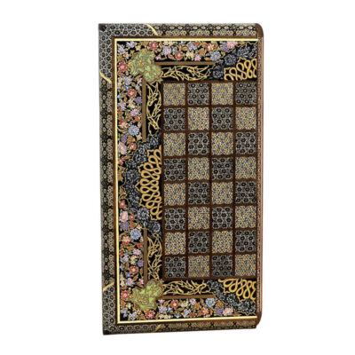Persian Inlaid Wooden Marquetry Chess Board Model Soha