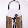 Persian Linen Kitchen Apron Model Ghaliche