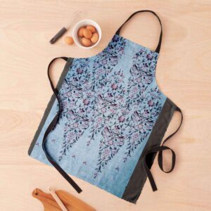 Persian Linen Kitchen Apron Model Mahoor