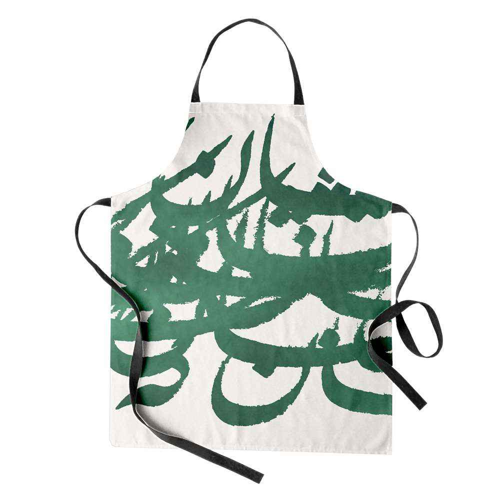Persian Linen Kitchen Apron Model Neshan