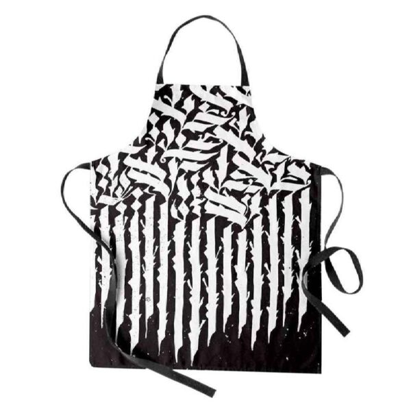 Persian Linen Kitchen Apron Model Toosan