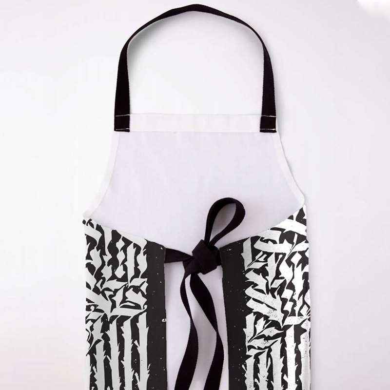 Persian Linen Kitchen Apron Model Toosan