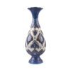 Decorative Copper Vase Hand-Painted with Persian Minakari Enamel Bahar