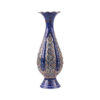Decorative Copper Vase Hand-Painted with Persian Minakari Enamel Hasti