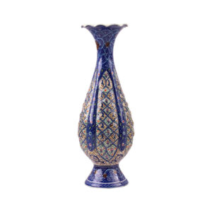 Persian Minakari Copper Vase Model Hasti