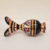 Decorative Copper Vase Hand-Painted with Persian Minakari Enamel Noghli