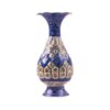 Decorative Copper Vase Hand-Painted with Persian Minakari Enamel Samin