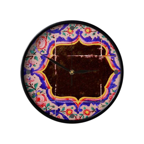 Persian-Inspired Analog Patterned Wall Clock - Atefeh