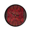 Persian-Inspired Analog Patterned Wall Clock - Farsh
