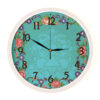 Persian-Inspired Analog Patterned Wall Clock - Firoozeh