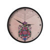 Persian-Inspired Analog Patterned Wall Clock - Goldan